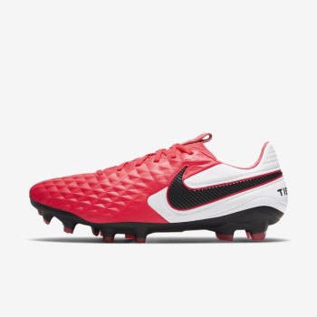 Nike Tiempo Legend 8 Pro FG - Férfi Focicipő - Piros/Fehér/Fekete